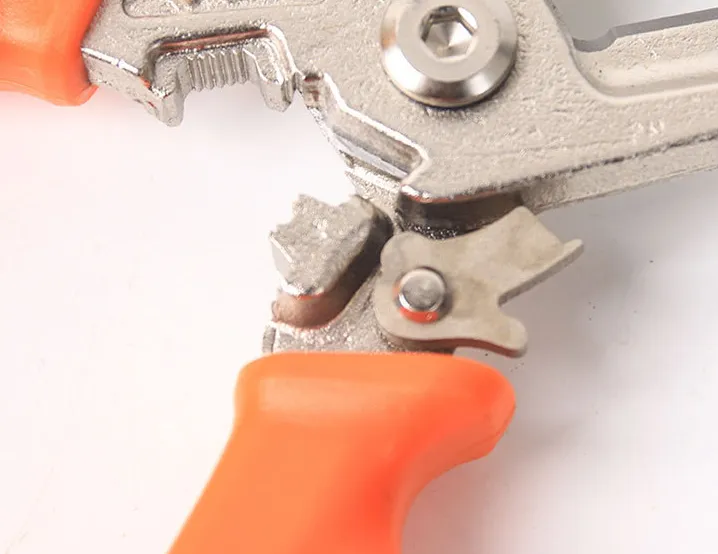 10 in 1 multifunction wire stripper tool displayed on dark background with branding overlay