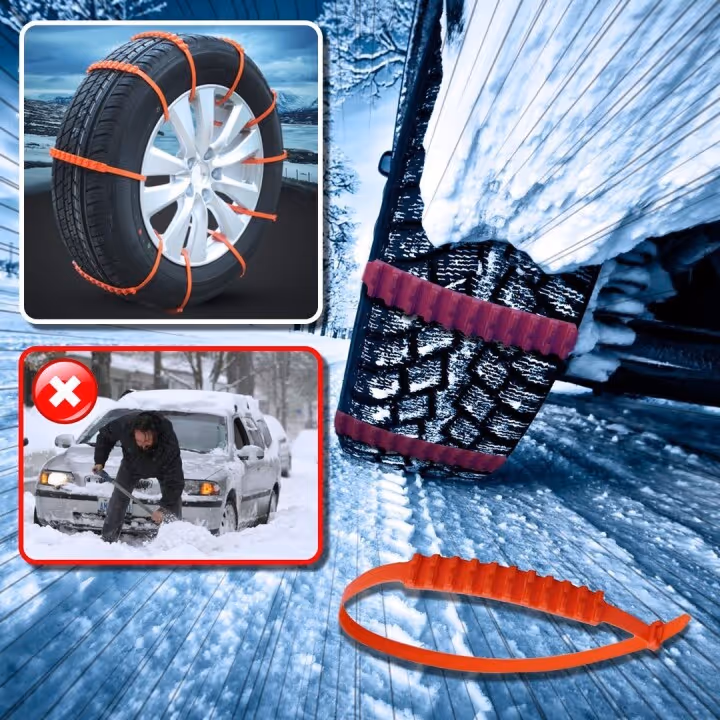 🔥Hot Sale 🔥 Universal Reusable Anti-skid Nylon Tire Chains